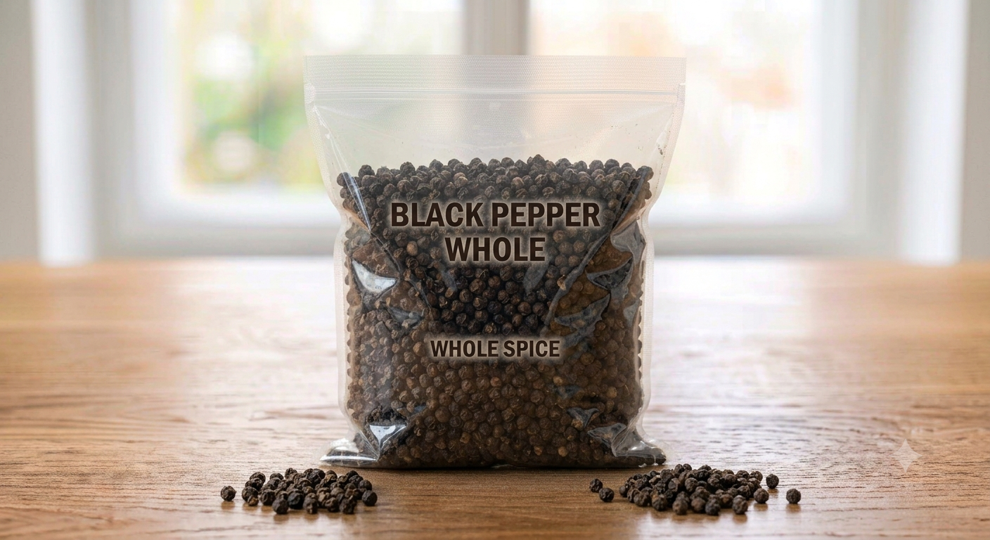 Black Pepper Whole (1 kg)