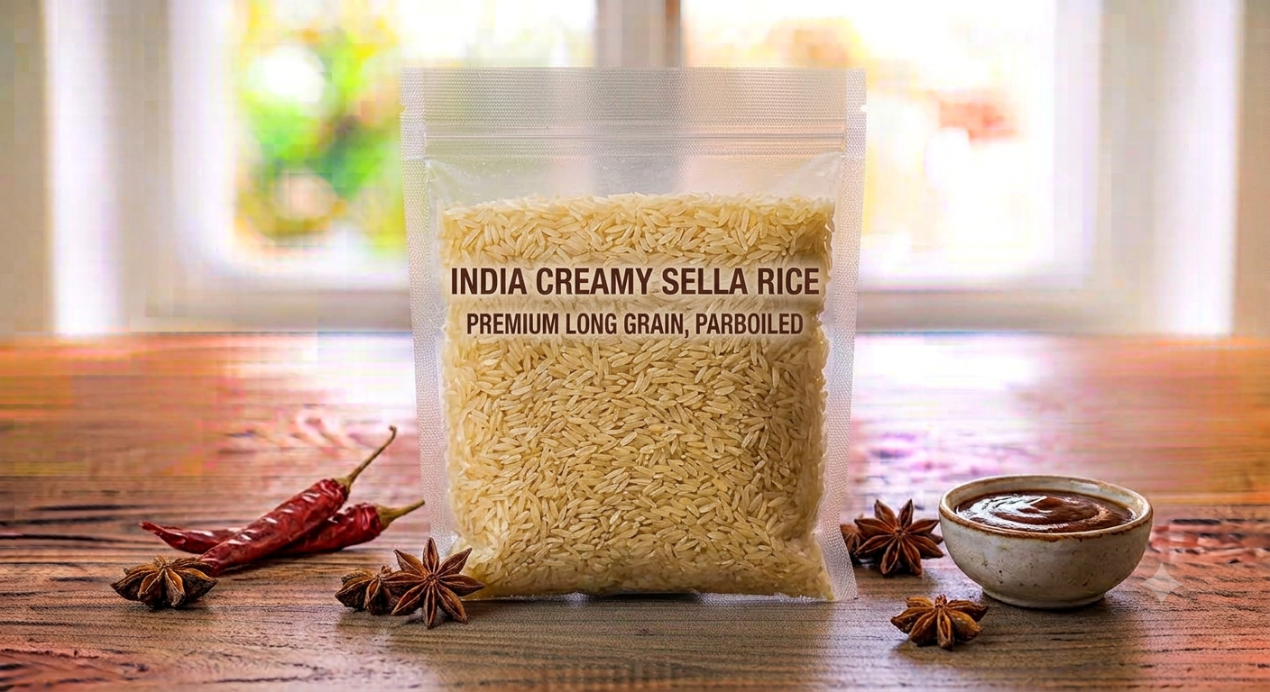 India Creamy Sella Rice (40 kg)