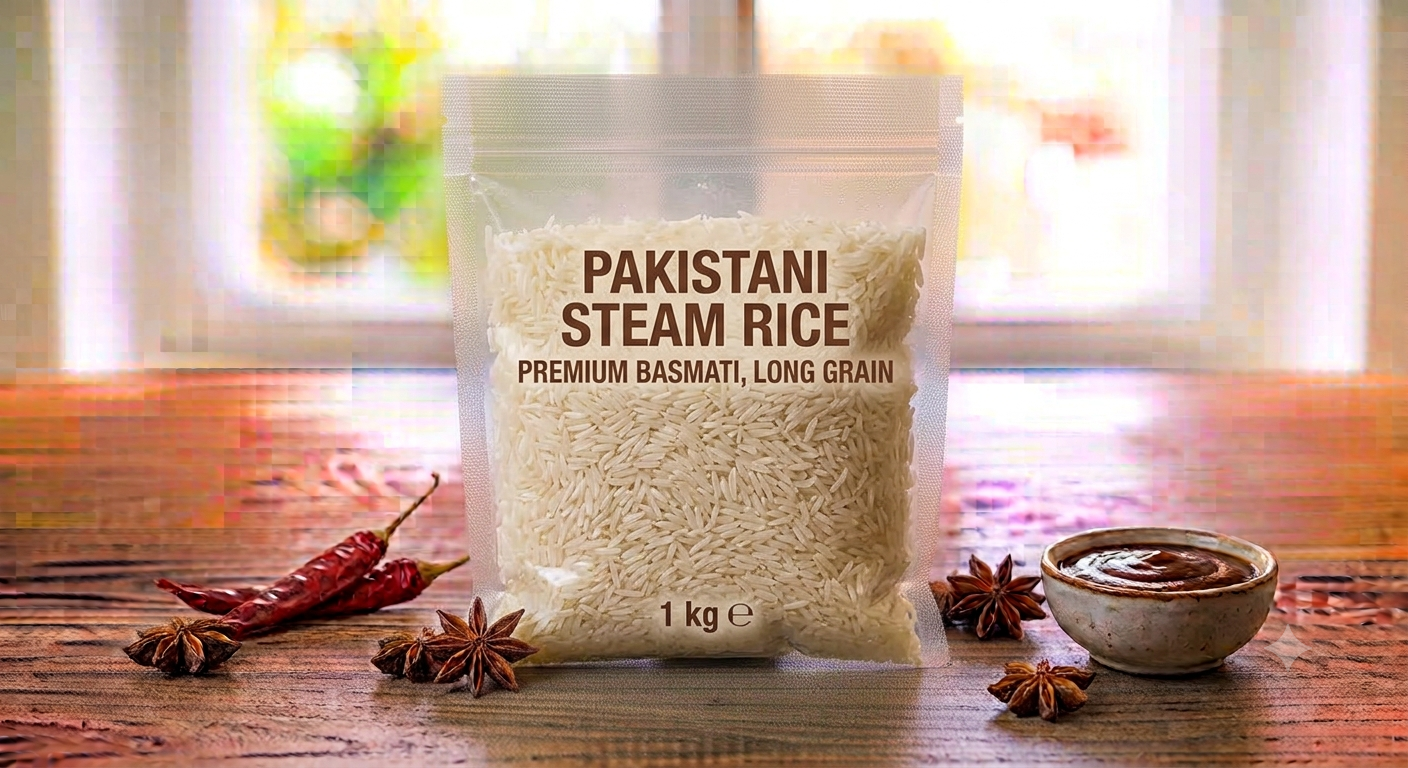 Pakistani Steam Rice (40 kg)