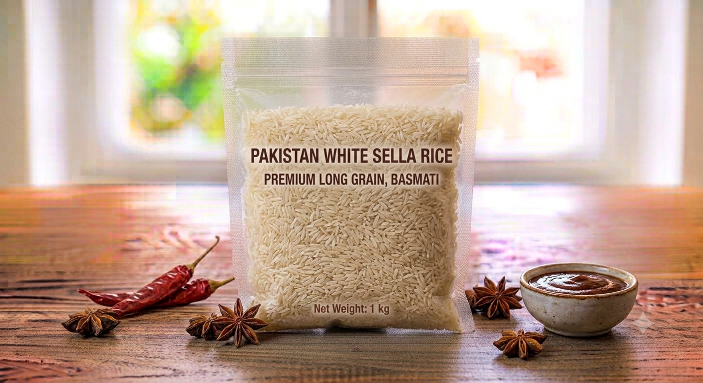 Pakistan White Sella Rice (40 kg)